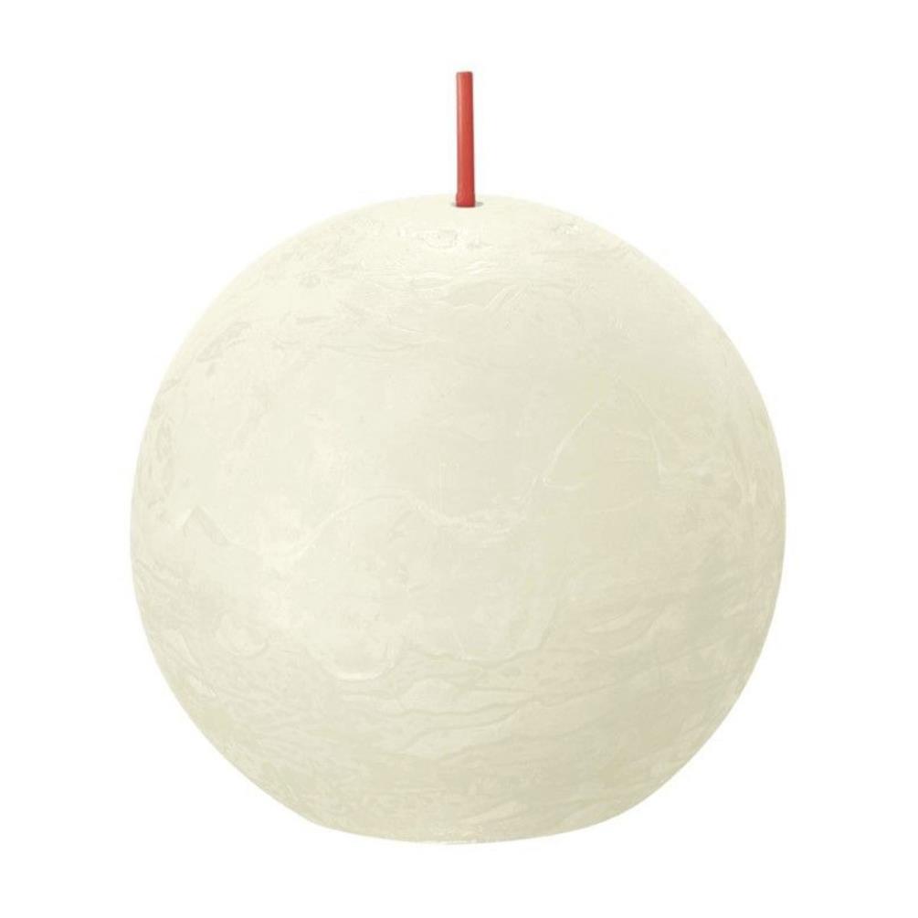 Bolsius Soft Pearl Rustic Ball Candle 8cm £3.90